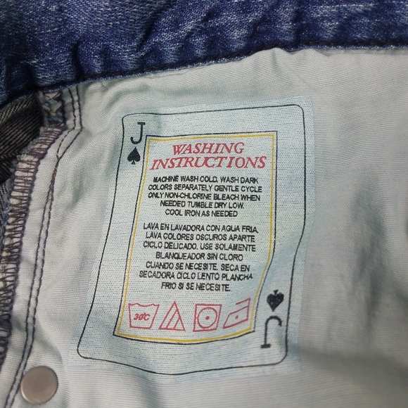 Jack of Spades Medium Wash Loose Jeans - Picture 8 of 11